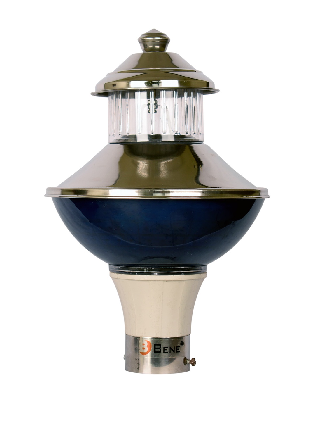 BENE Pablo Grey & Beige Spherical Metal Self-Assembly Outdoor Lamps