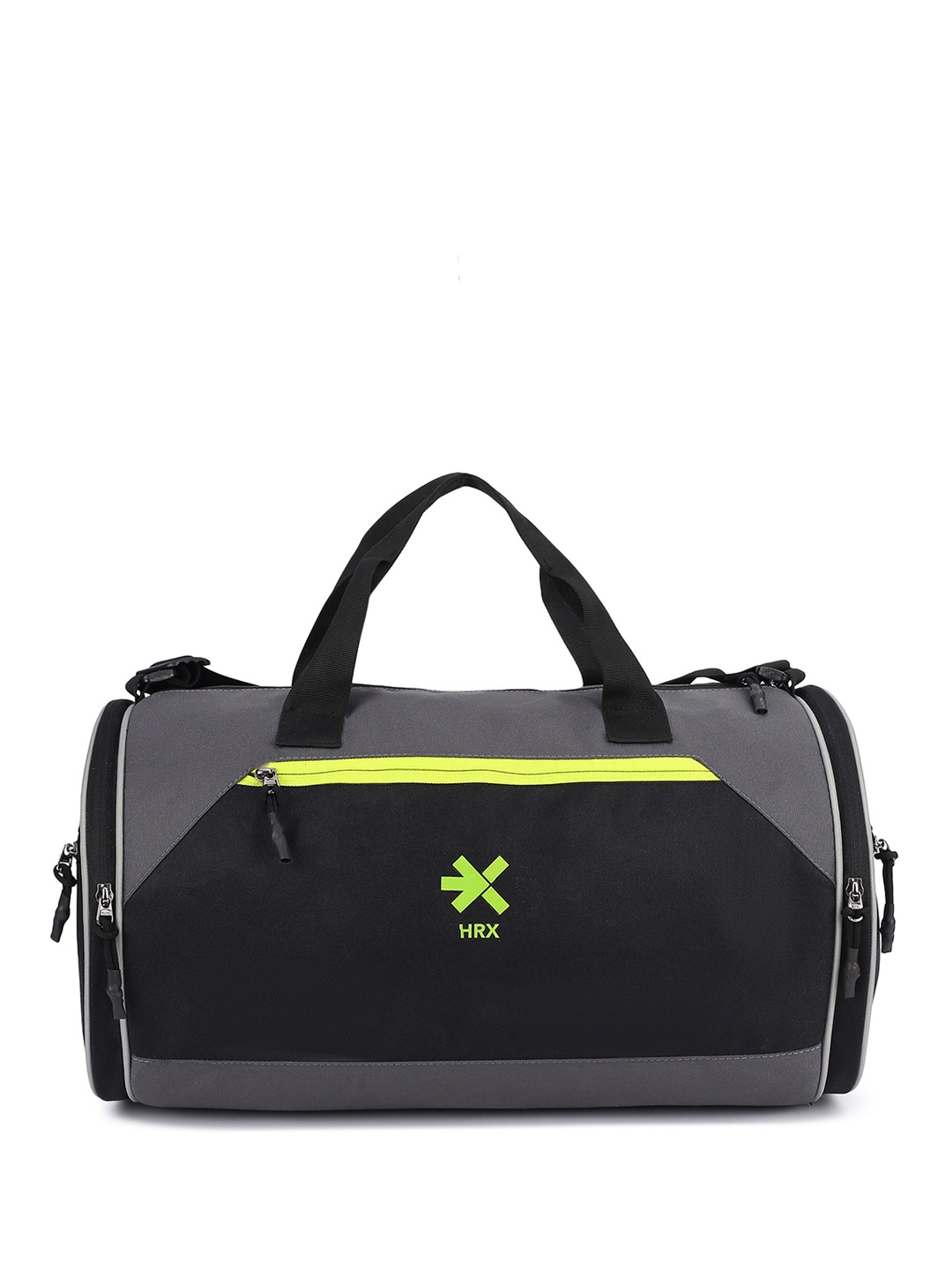 

HRX by Hrithik Roshan Printed Duffel Bag, Black