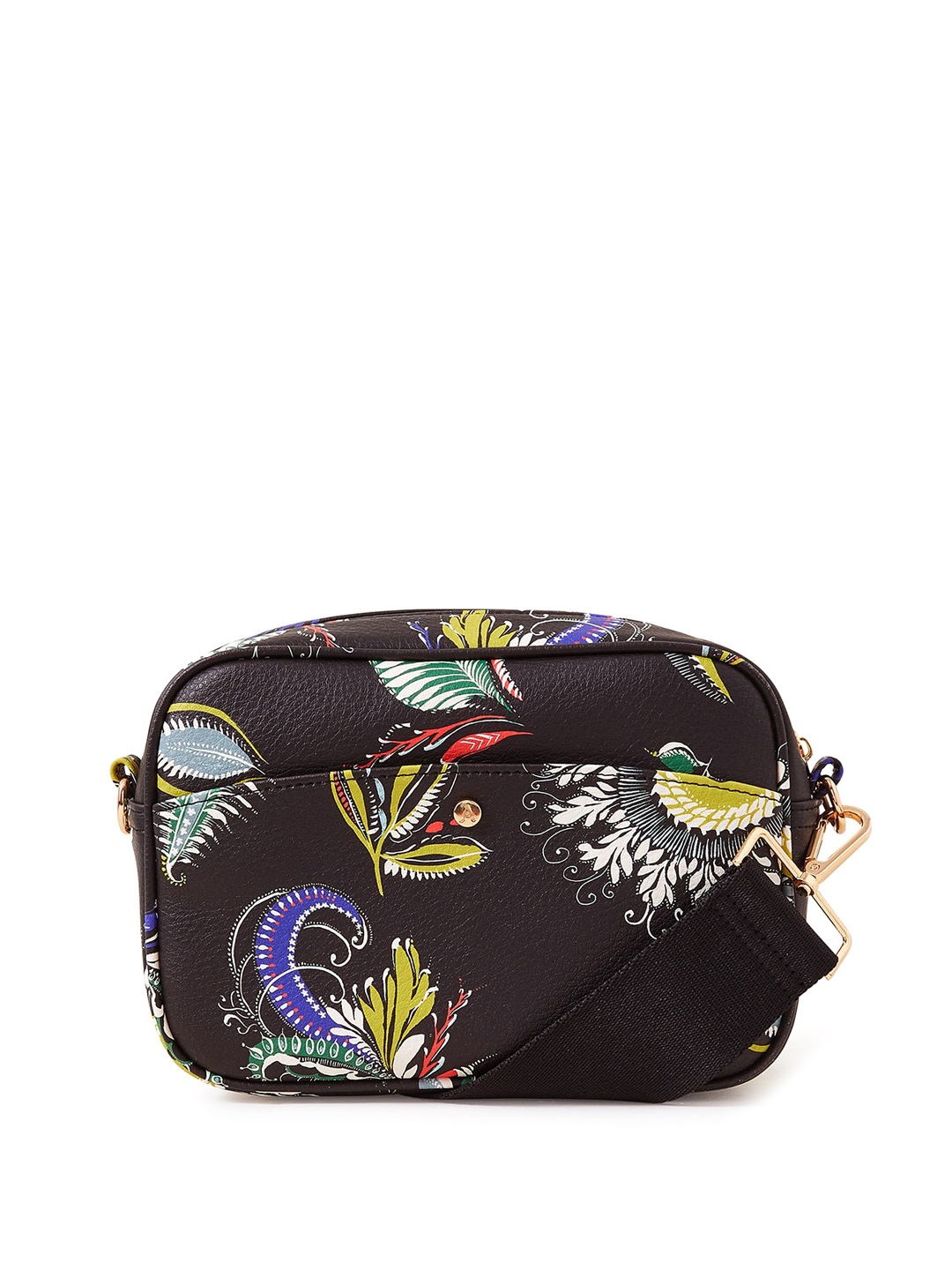 

Accessorize MultiPaisley Print Camera Bag, Black