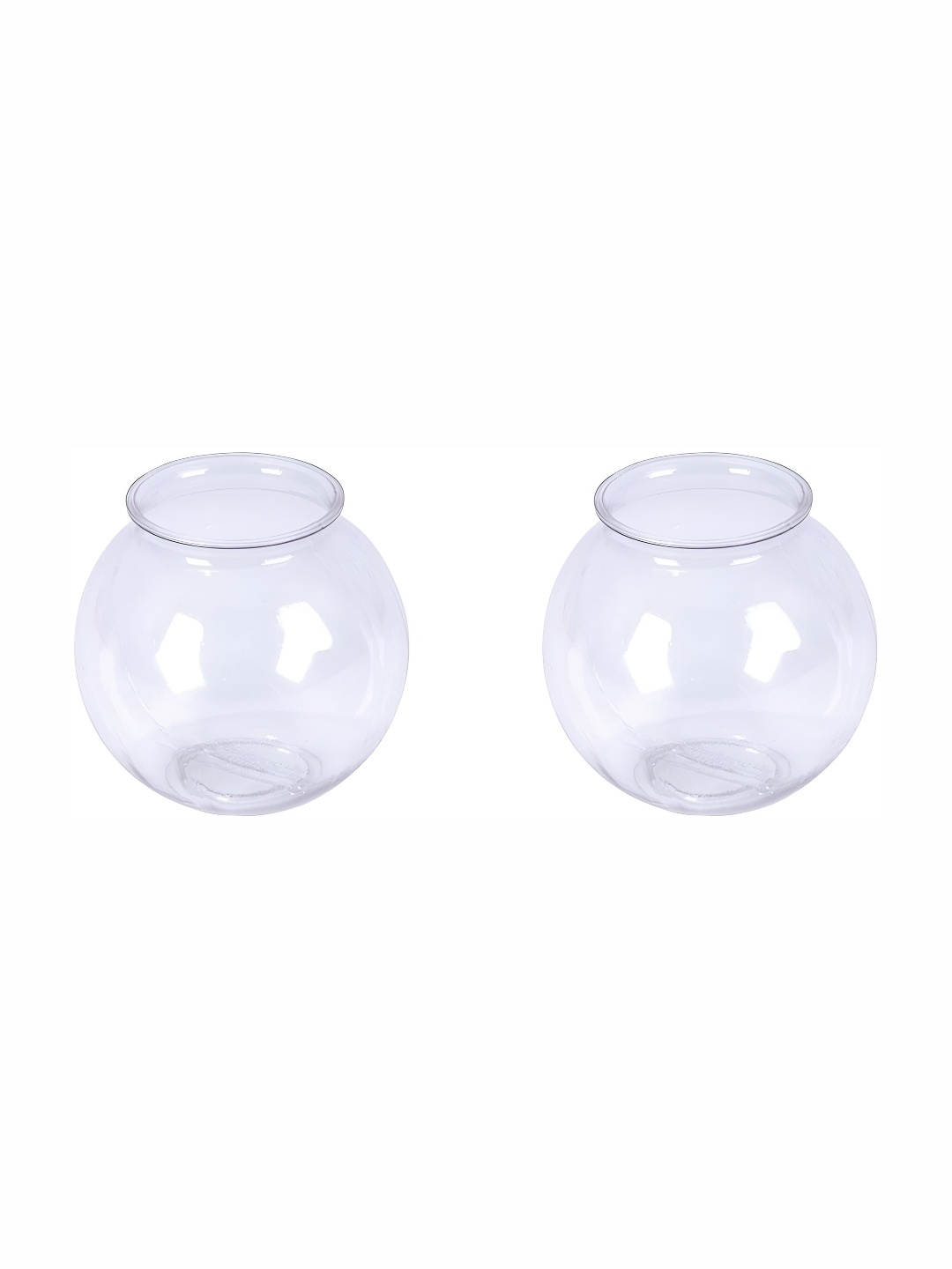 

Afast 2 Pieces Transparent Glass Fish Bowls