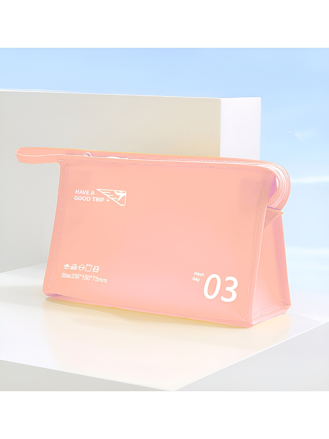 

Cortina Pink Water Resistant Makeup Organiser