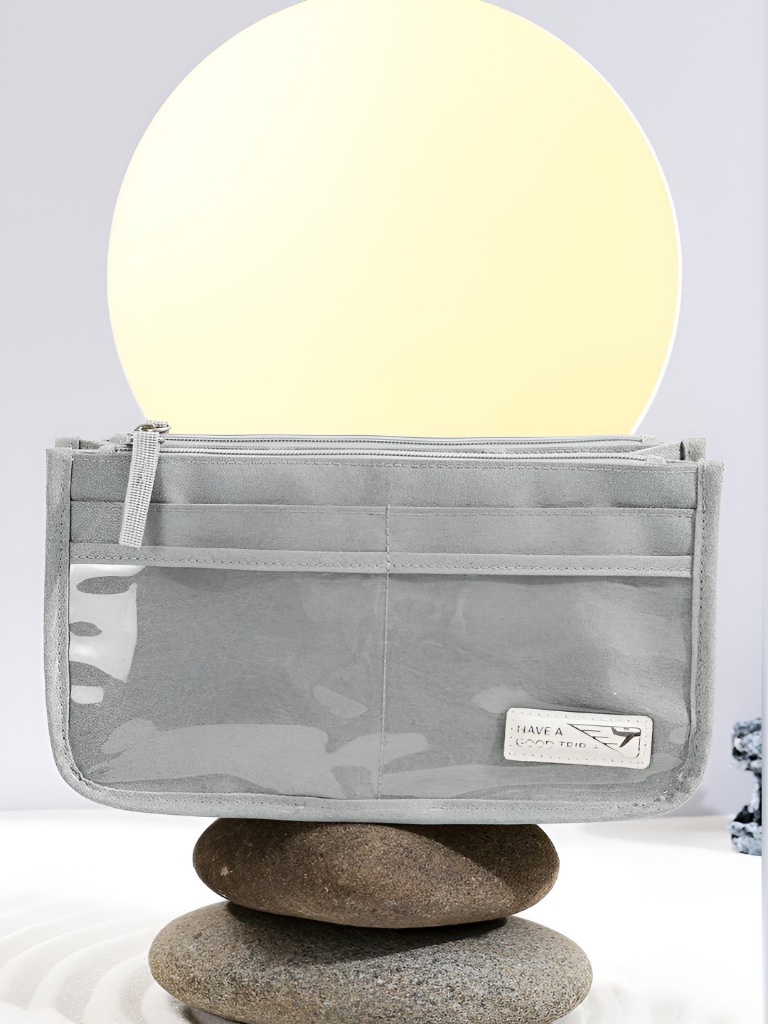 

Cortina Grey Water Resistant Makeup Organiser