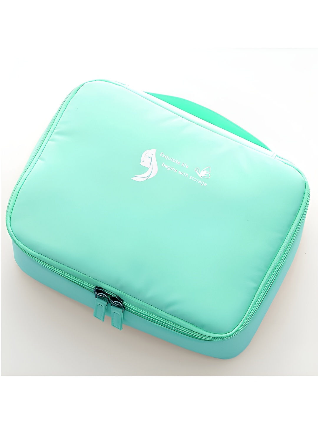 

Cortina Turquoise Blue Water Resistant Makeup Organiser