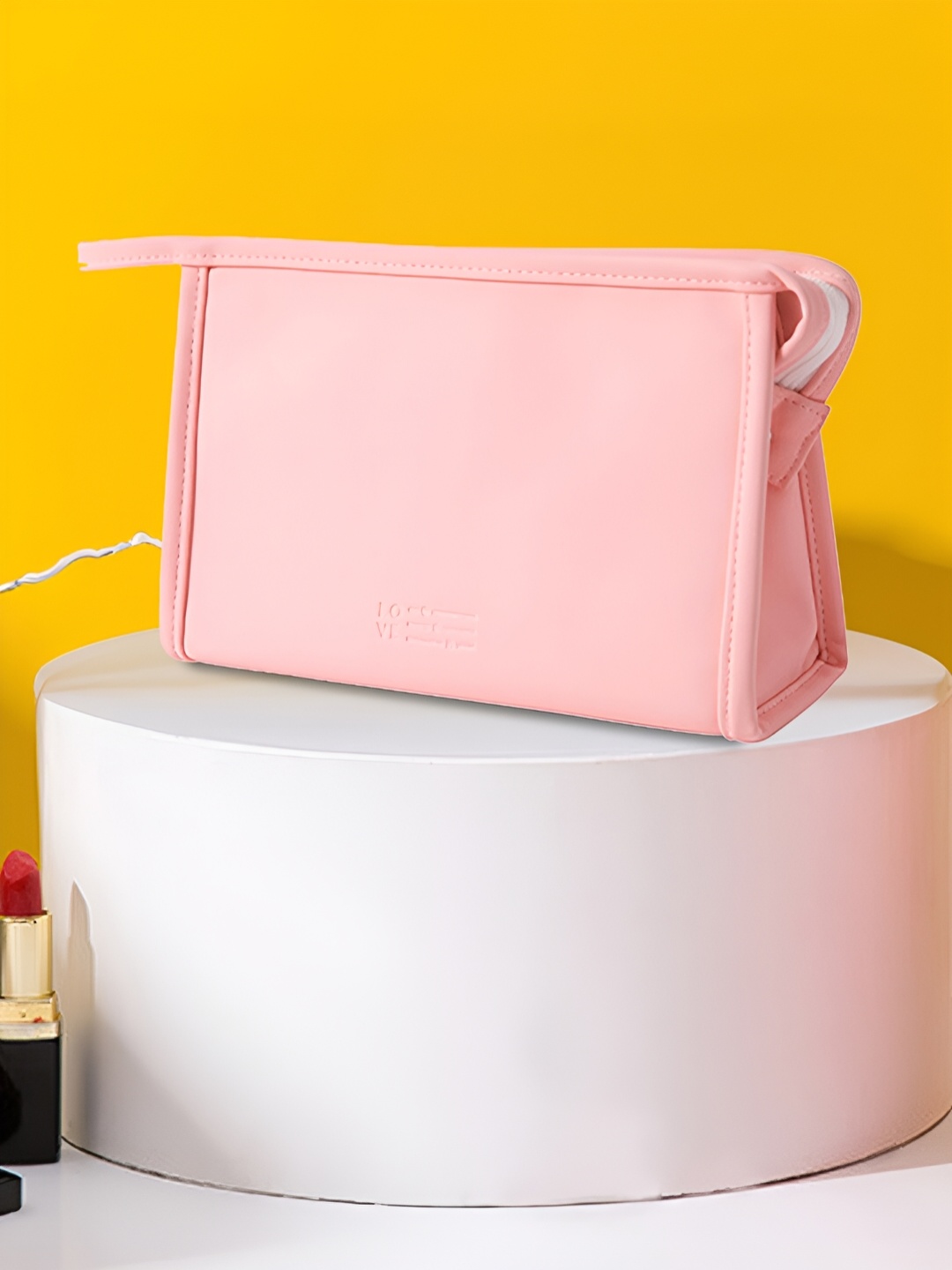 

Cortina Pink Water Resistant Makeup Organiser