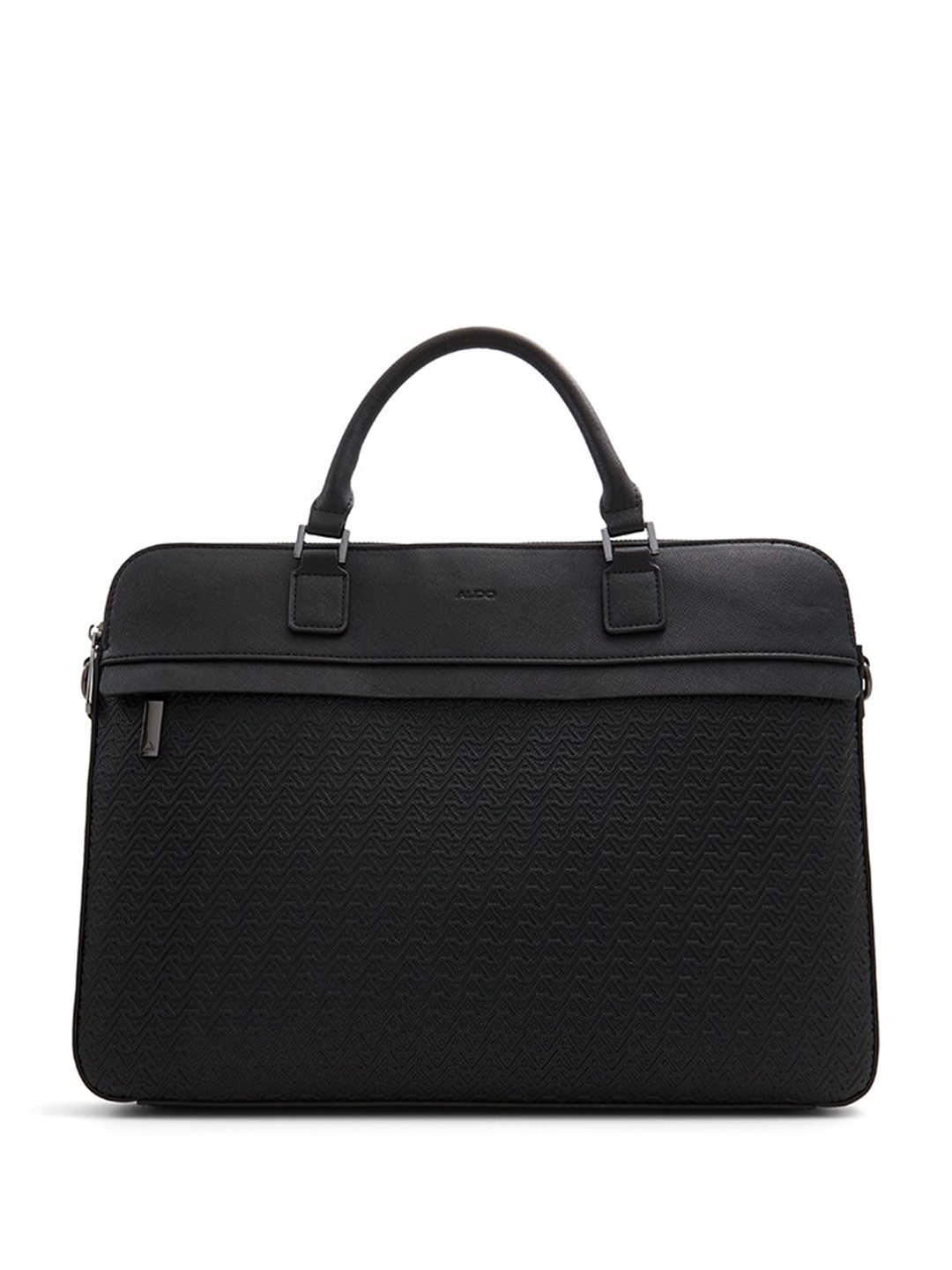 

ALDO Men Textured Laptop Bag Up to 12 inch, Black