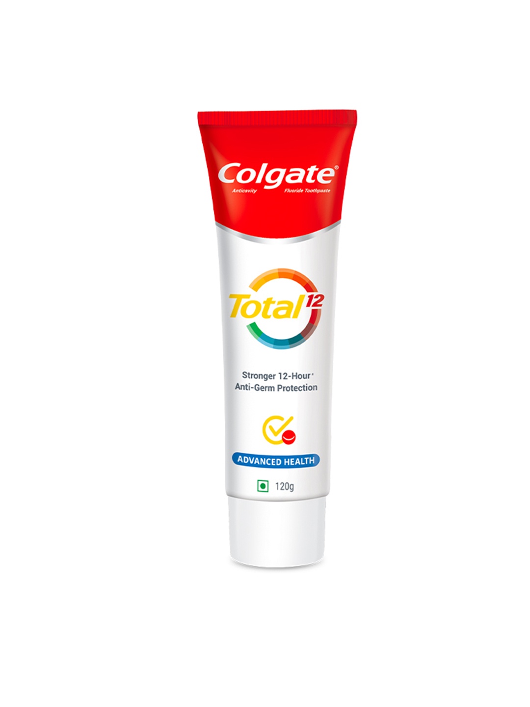 

Colgate Total12 Whole Mouth Health Antibacterial Advanced Health Toothpaste - 120g, White