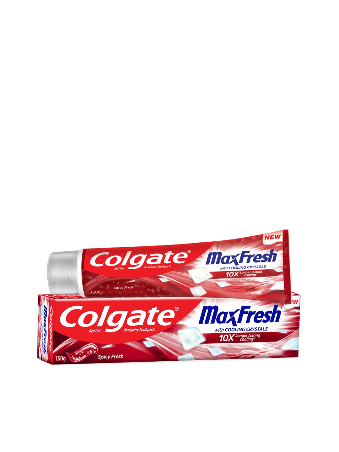 

Colgate MaxFresh Toothpaste with Menthol For Super Fresh Breath 150g - Spicy Fresh, Red