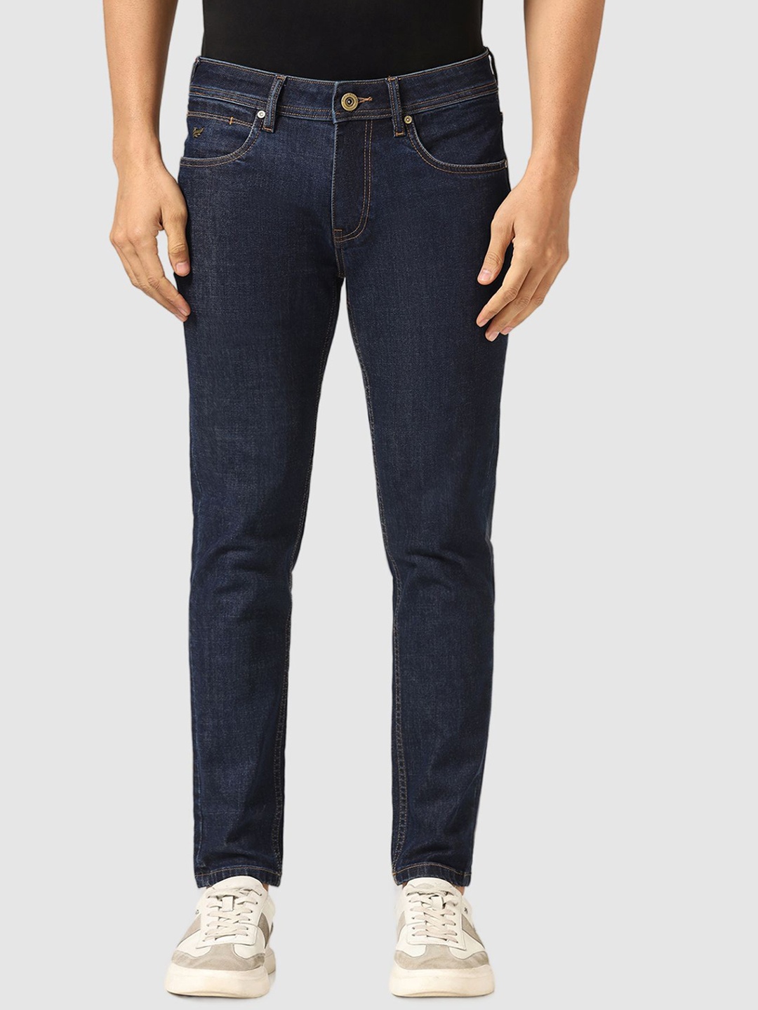 

Blackberrys Men Jean Skinny Fit Low-Rise Clean Look Cotton Jeans, Blue