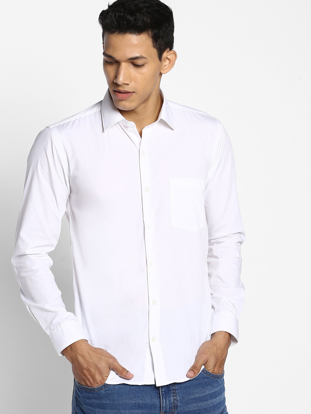 

Stori Cotton Formal Shirt, White