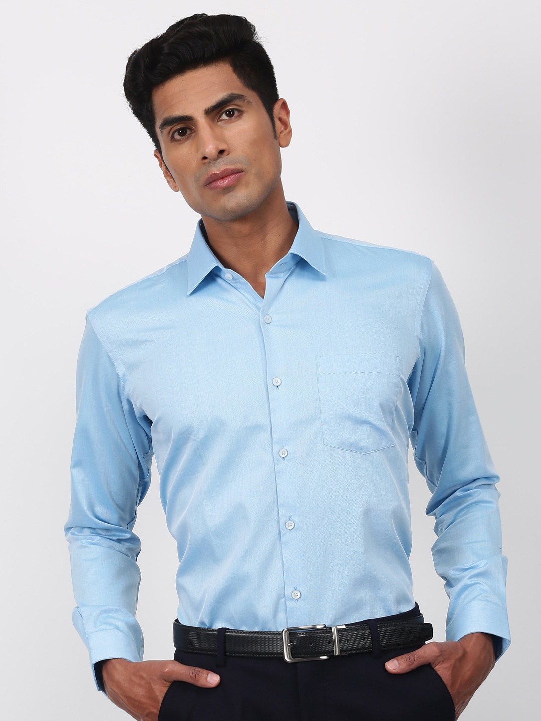 

Stori Cotton Formal Shirt, Blue