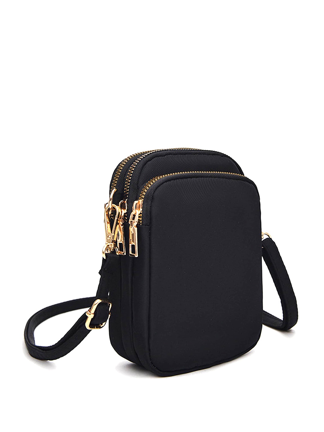 

Diva Dale Structured Sling Bag, Black