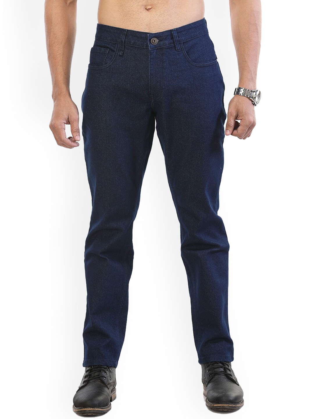 

The Roadster Lifestyle Co. Men Blue Comfort Slim Fit Stretchable Jeans