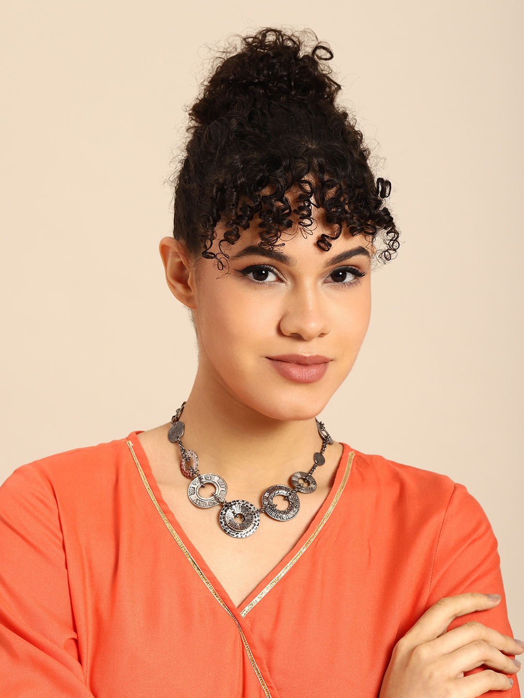 

Sangria Silver-Plated Necklace