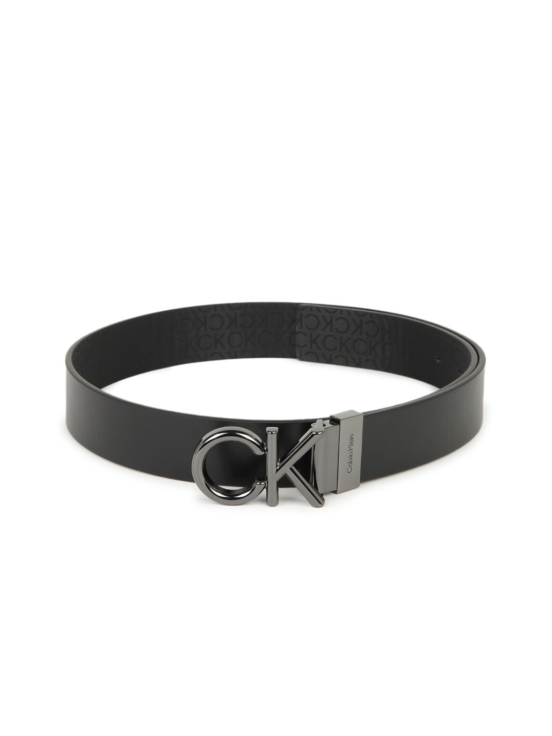 

Calvin Klein Men Slim Belt, Black