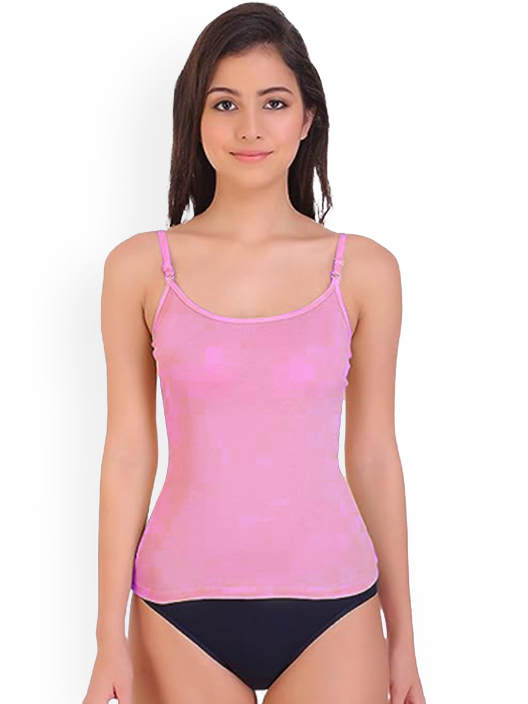 

CoolTees4U Cotton Adjustable Camisoles, Pink