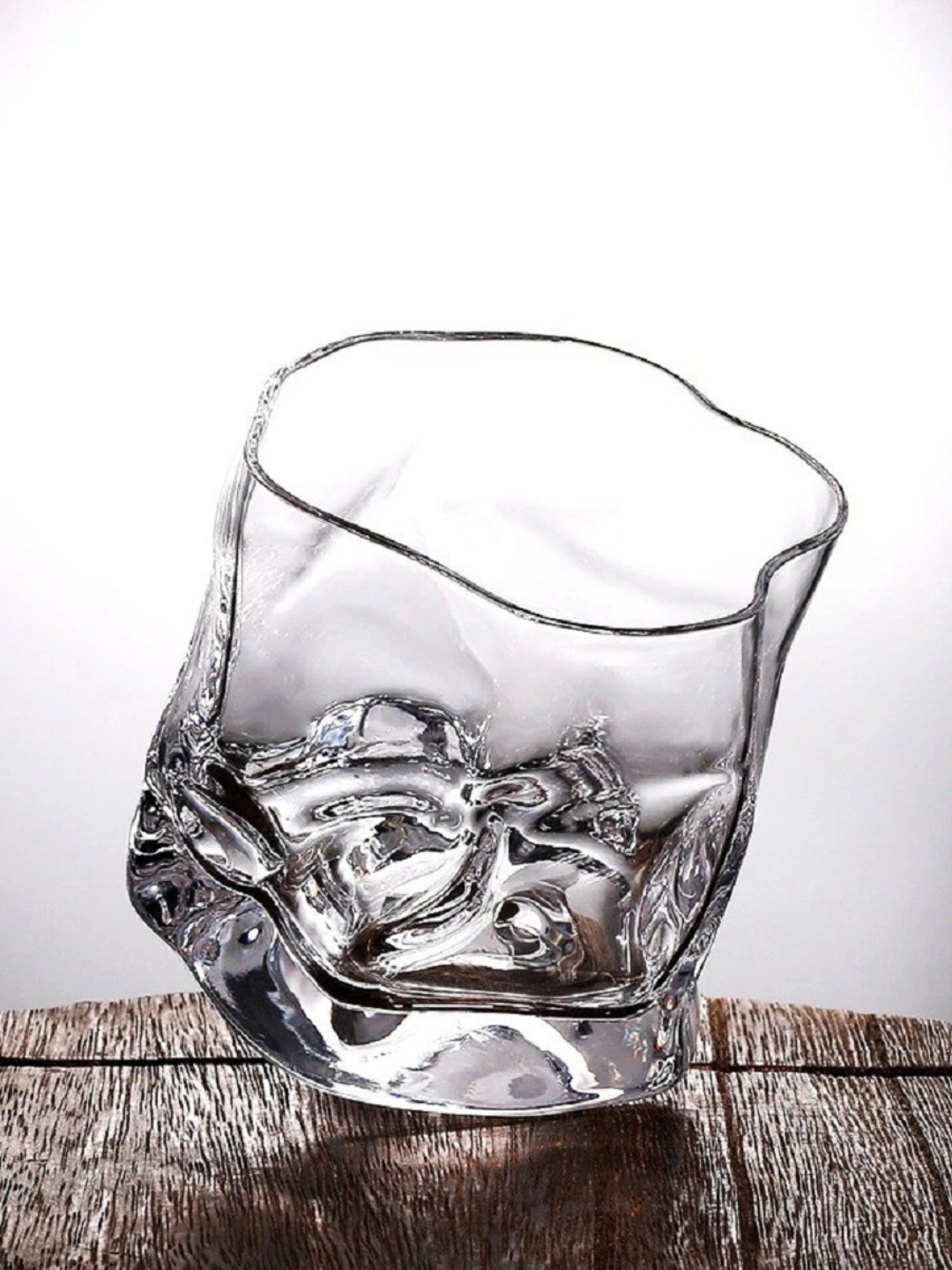

FINSTER Premium Transparent 6 Pieces Textured Whisky Glasses 310 ml