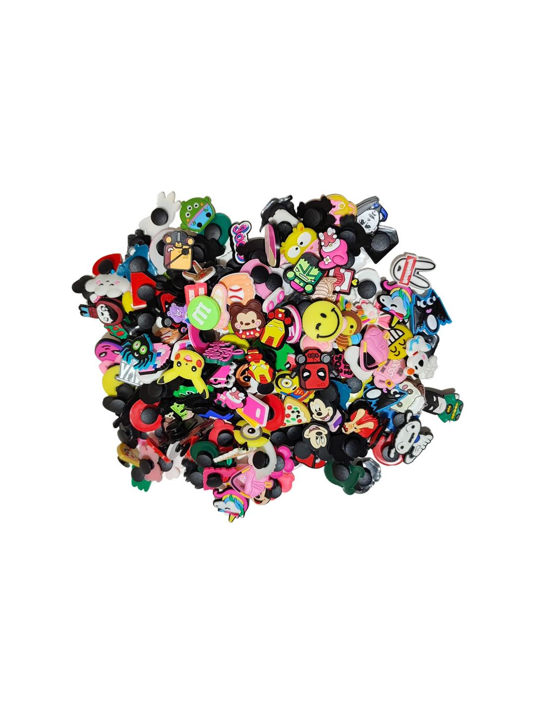 

Pinapes Unisex Set OF 20 Quirky Decor Shoe Charms, Assorted
