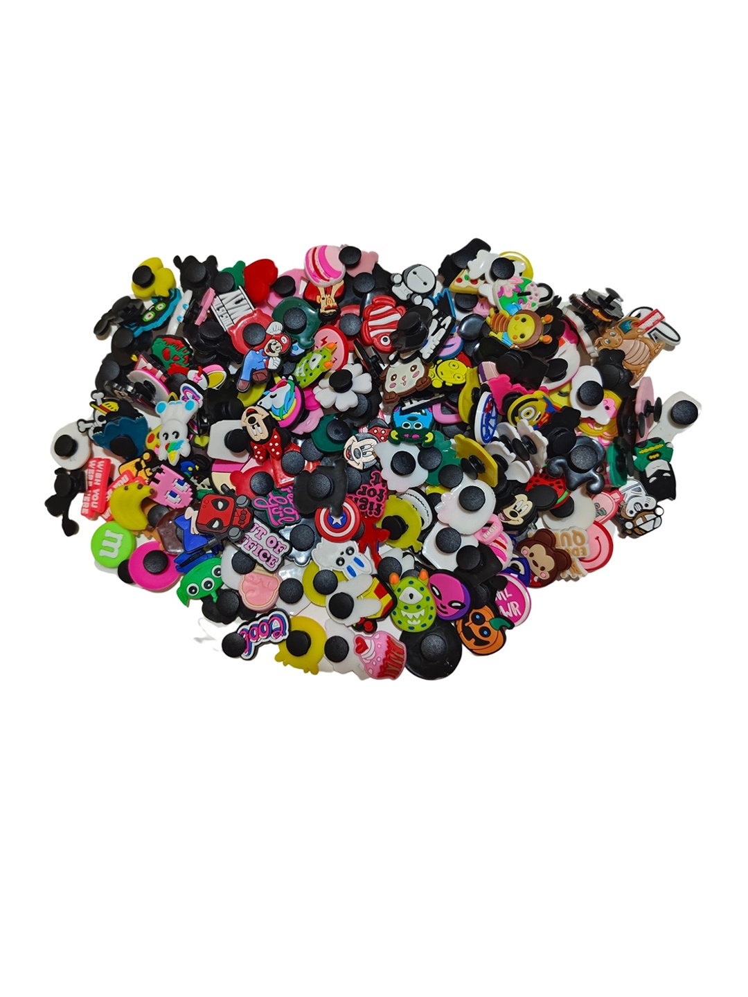 

Pinapes Unisex Set OF 20 Quirky Decor Shoe Charms, Assorted
