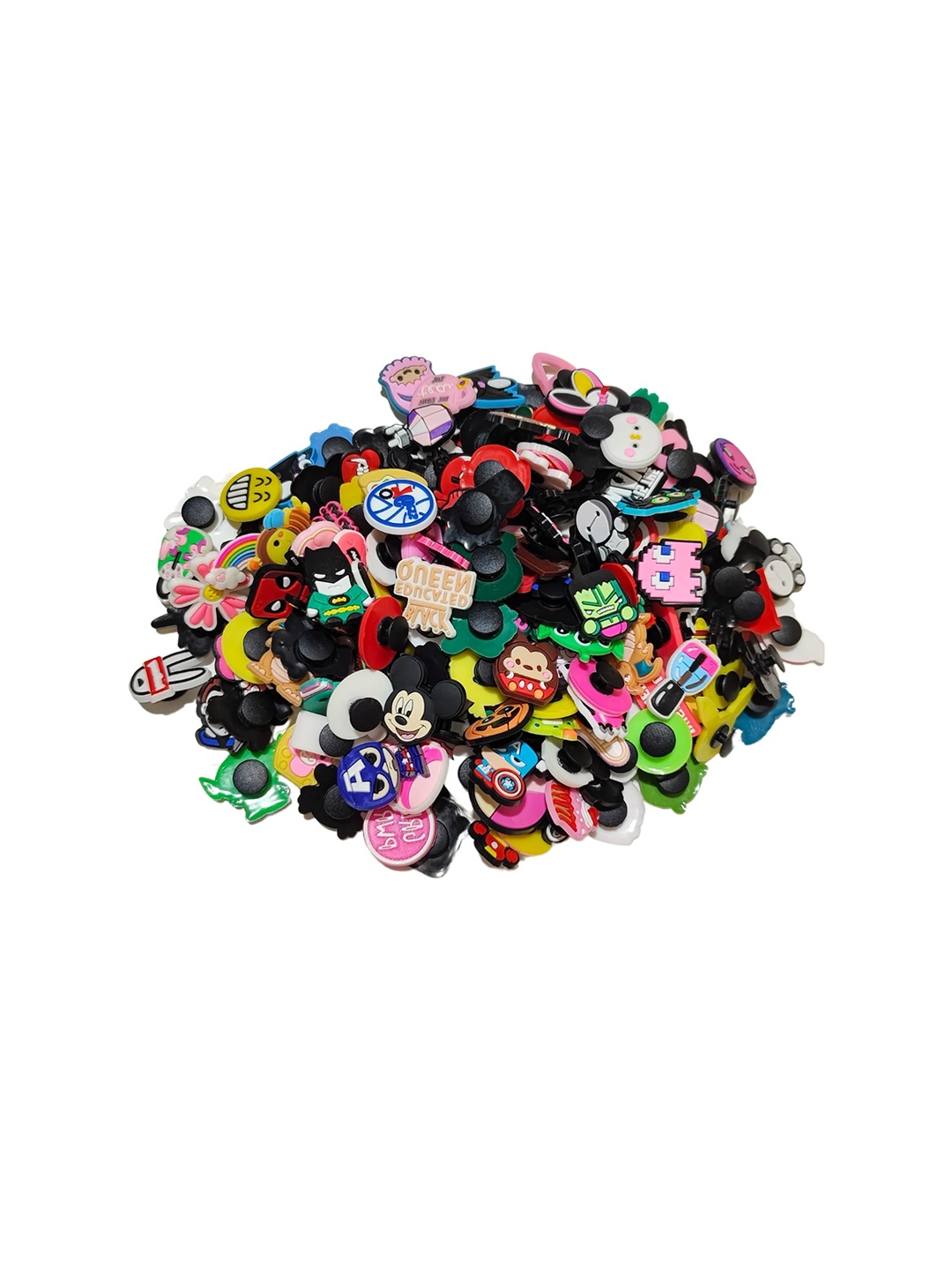

Pinapes Unisex Set OF 20 Quirky Decor Shoe Charms, Assorted