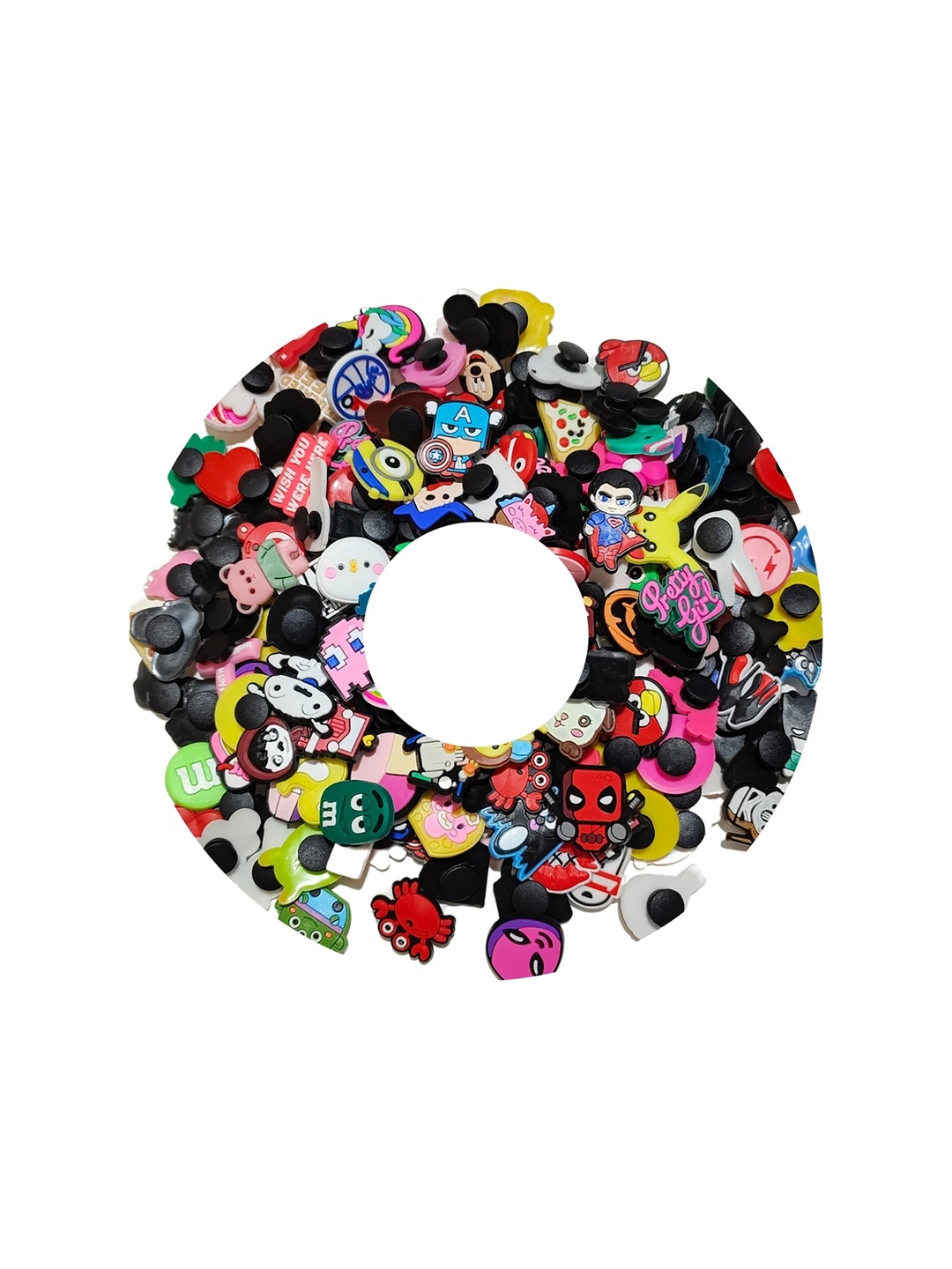 

Pinapes Unisex Set Of 20 Assorted Jibbitz