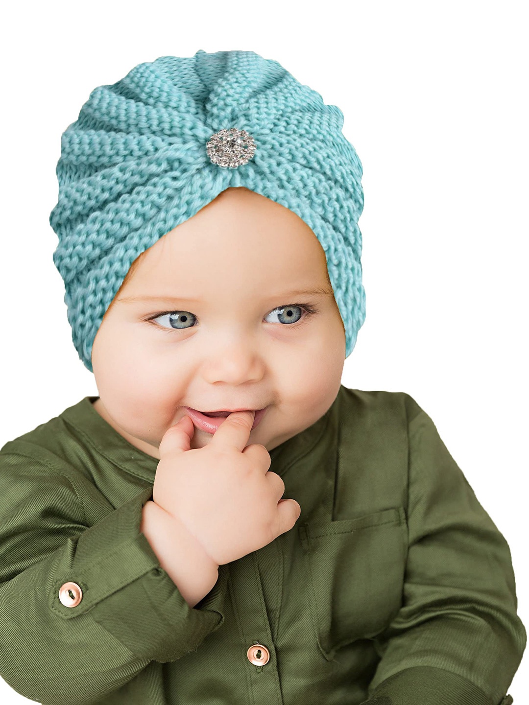 

SYGA Infant Kids Woollen Beanie, Blue