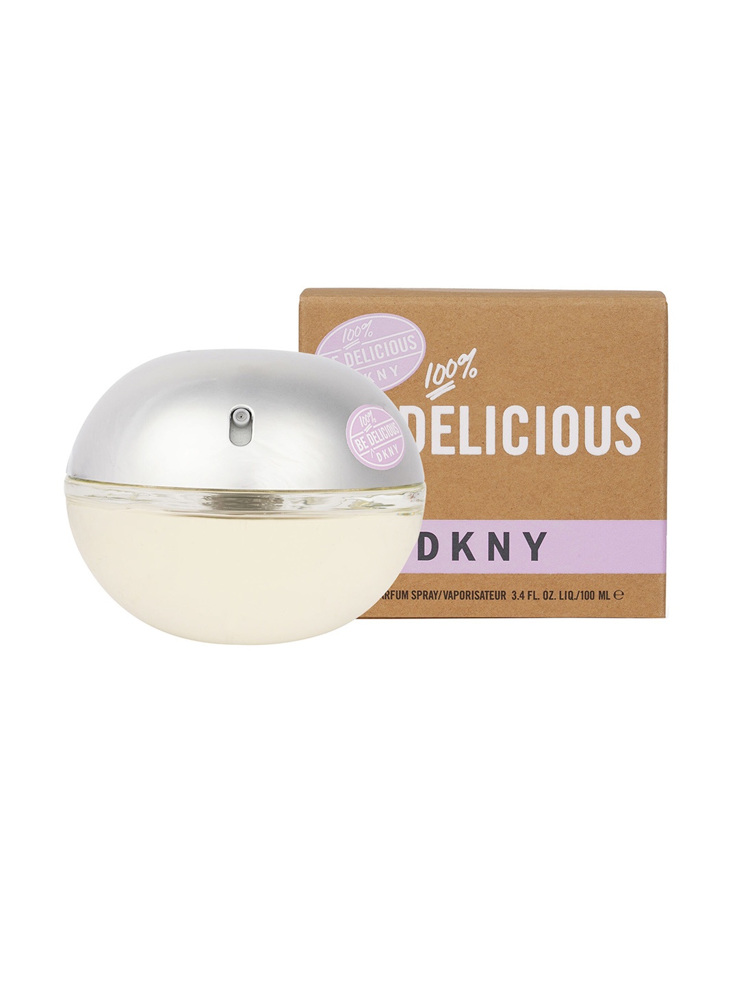 

DKNY Women Be Delicious 100% Long Lasting Eau De Parfum - 100ml, Transparent
