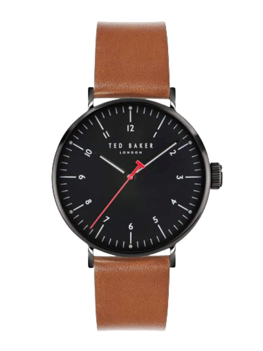 

Ted Baker Men Leather Straps Analogue Watch BKPHOF208, Brown