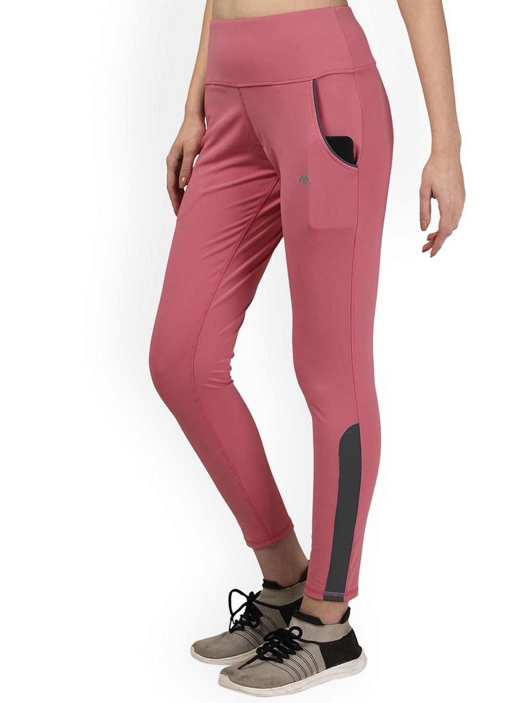 

Civamee Women Slim Fit Yoga Track Pants, Peach