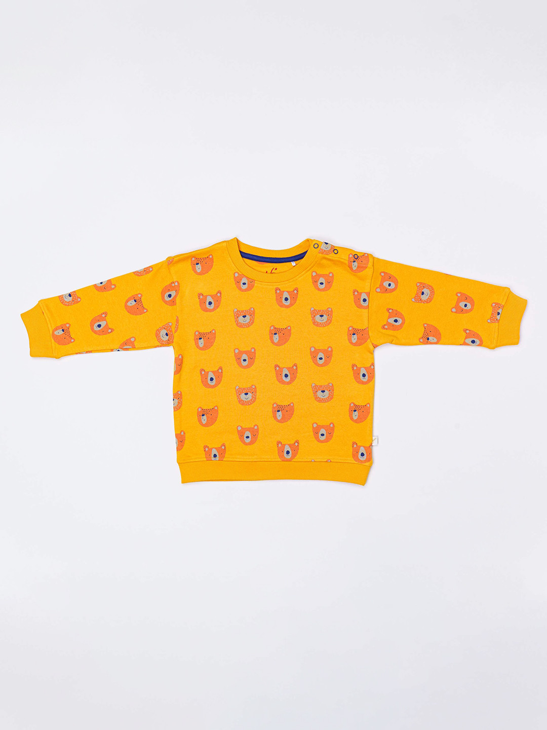 

H By Hamleys Infant Boys Conversational Printed Pullover Sweatshirt, Orange