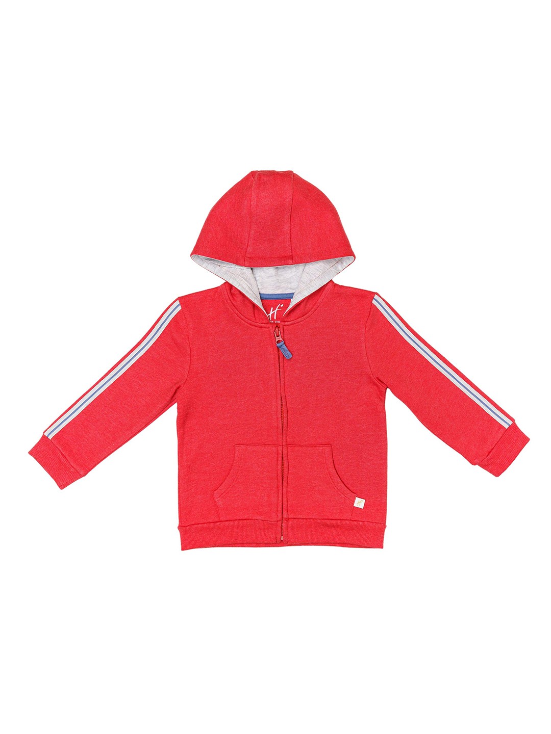 

H By Hamleys Infant Boys Hooded Front-Open Sweatshirt, Red
