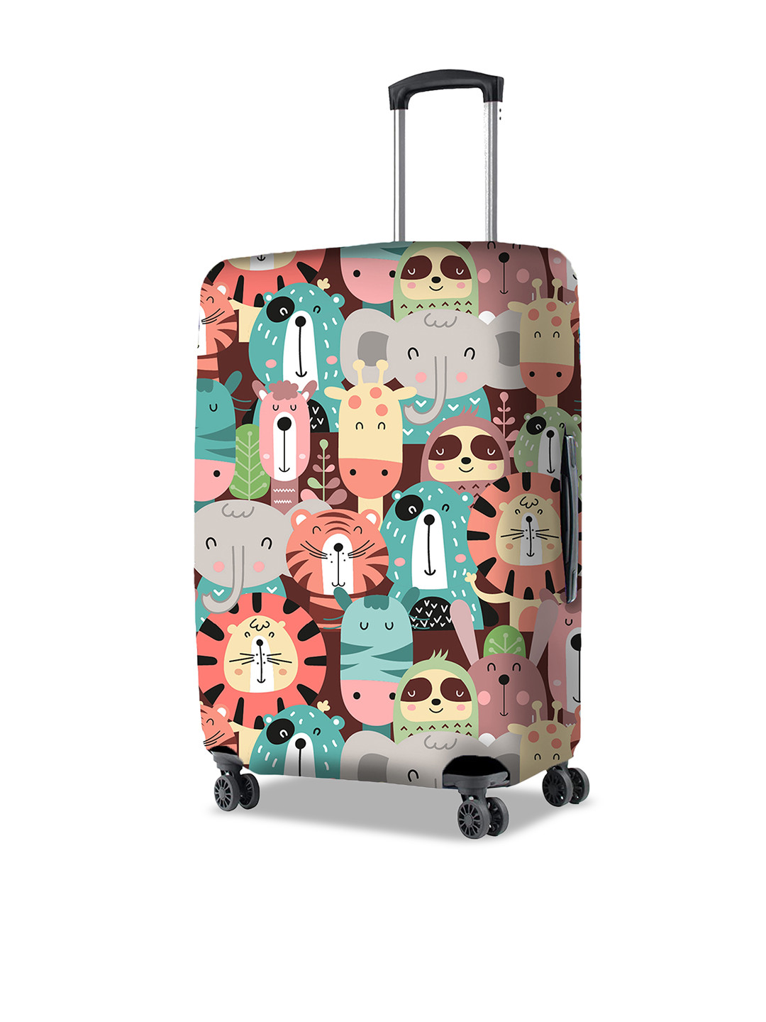 

Nasher Miles Graphic Prints Eco Friendly Bag Cover Travel Accessory, Green