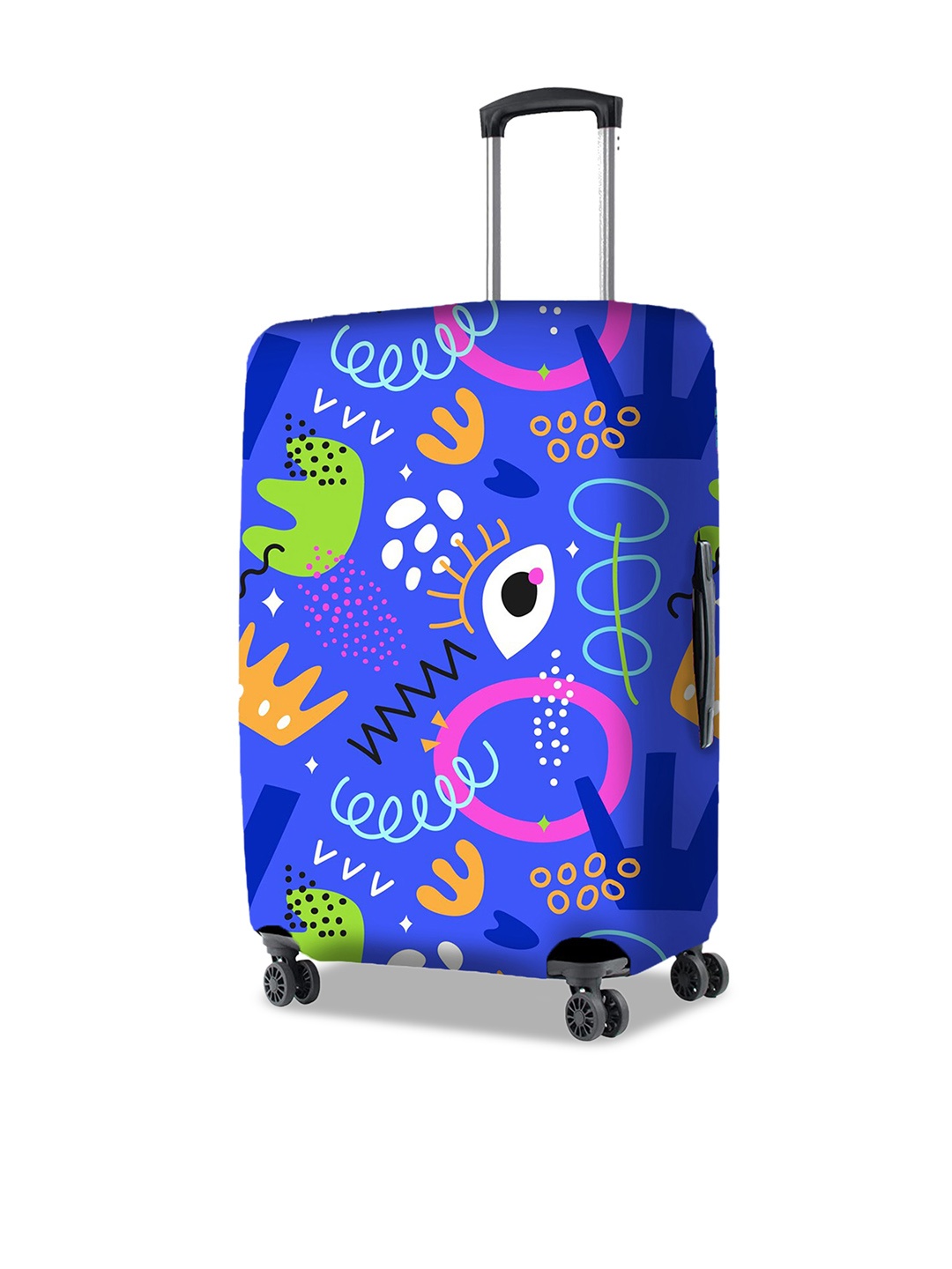 

Nasher Miles Printed Bag Cover Travel Accessory, Purple