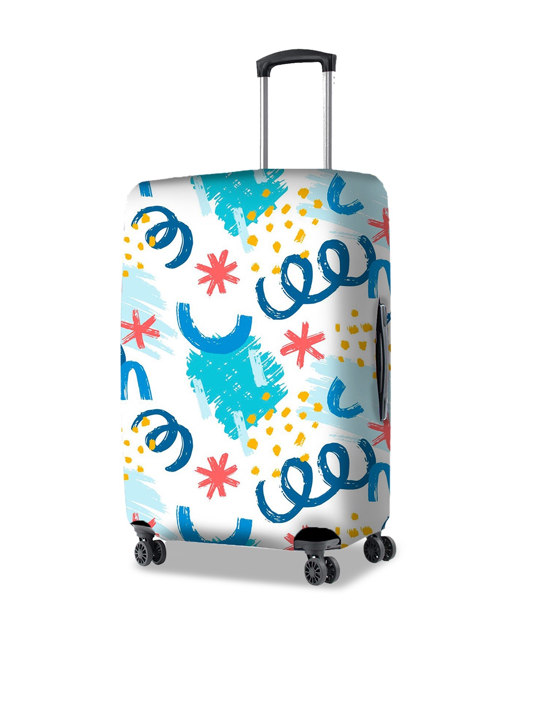 

Nasher Miles Conversational Printed Bag Cover, White