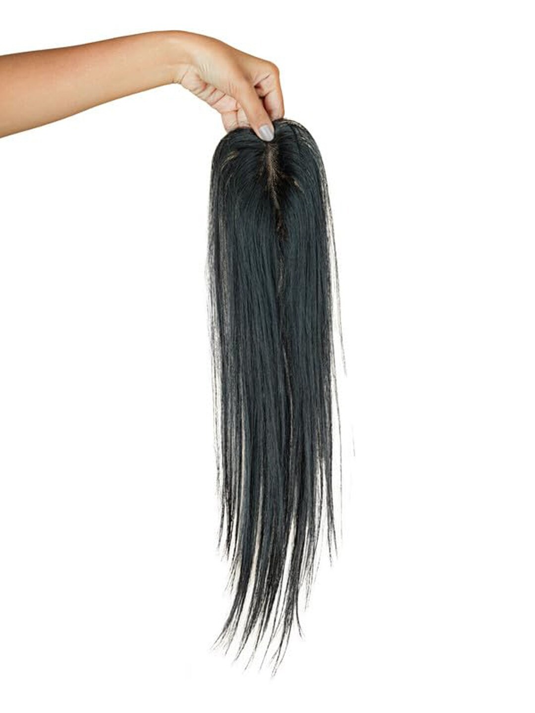 

VAGHBHATT 5 Clip-In Synthetic Hair Toppers - Black 35
