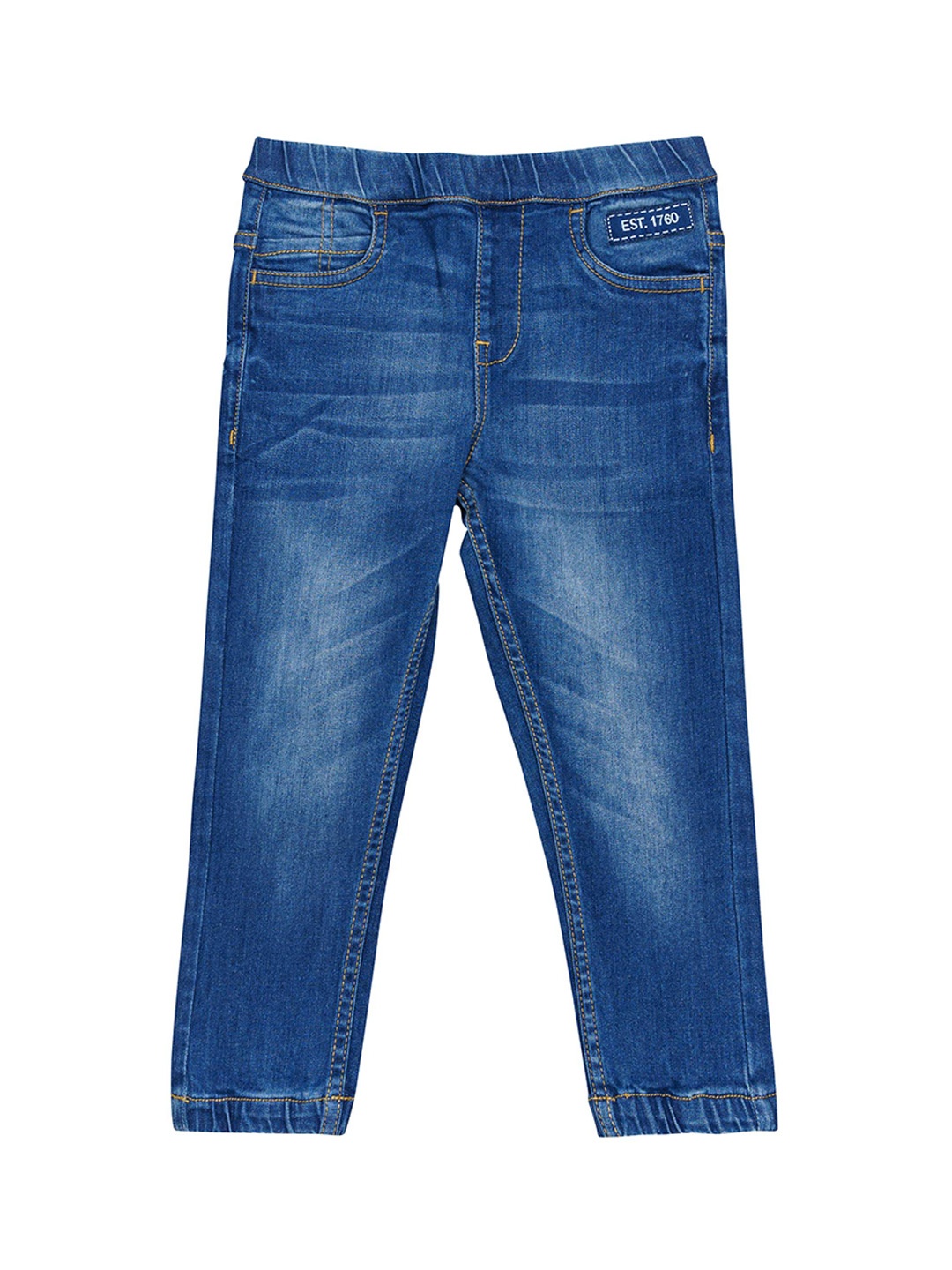 

H By Hamleys Boys Clean Look Light Fade Stretchable Jeans, Blue