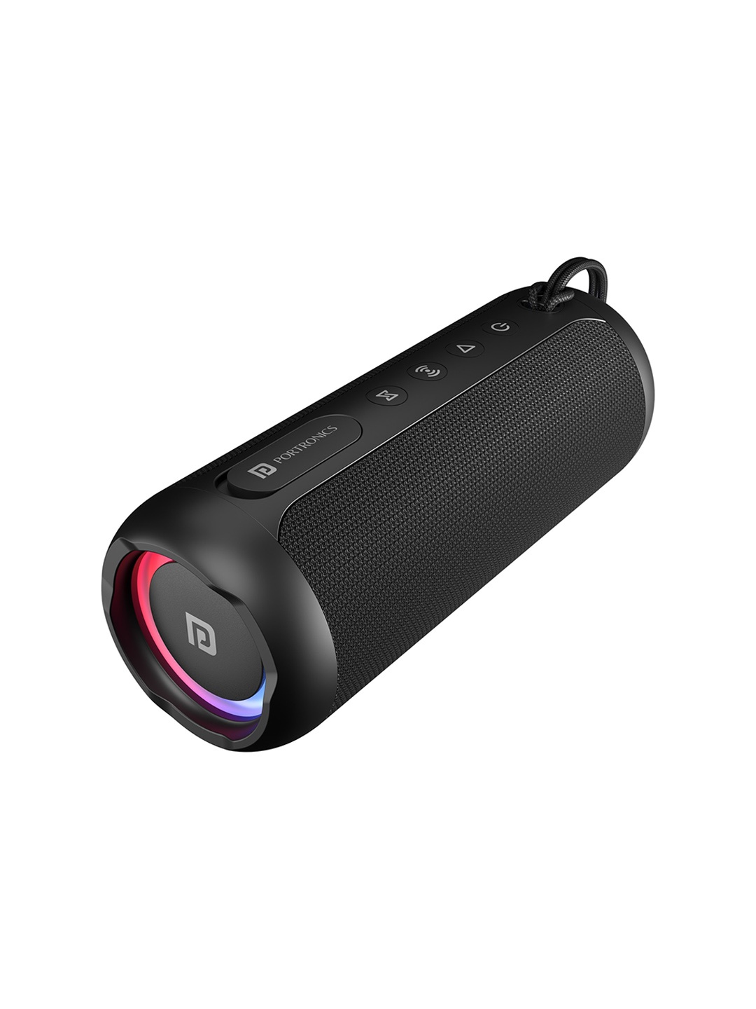 

Portronics Breeze Portable Wireless Bluetooth Speaker with in Built Mic - 25 W, Black