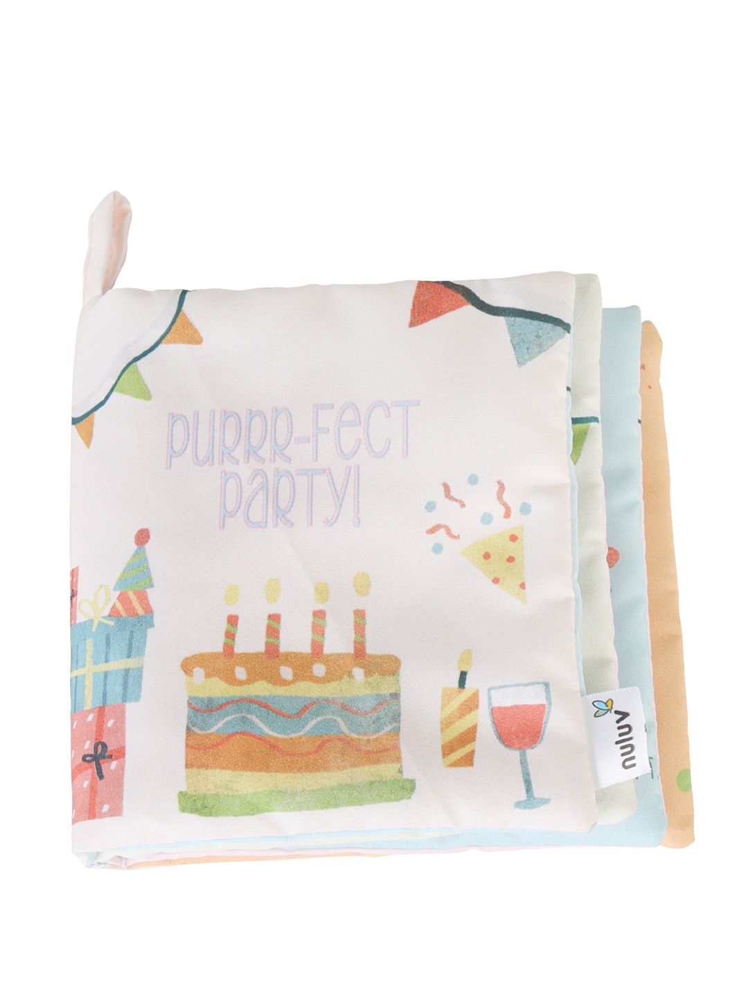 

Nuluv Kids BPA Free Party Playbook, White