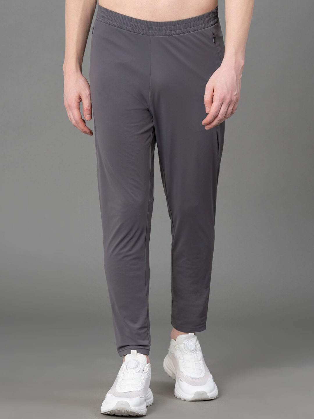 

Red Tape Men Mid-Rise Antimicrobial Track Pant, Grey