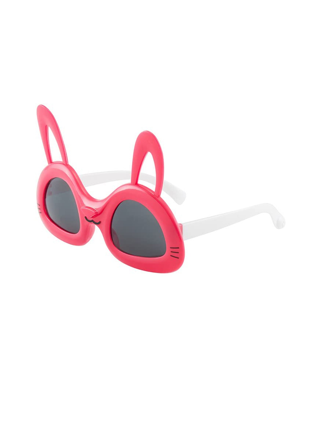 

SYGA Kids Rabbit Shaped Sunglasses with UV Protected Lens Goggles-CuteRabbit, Black