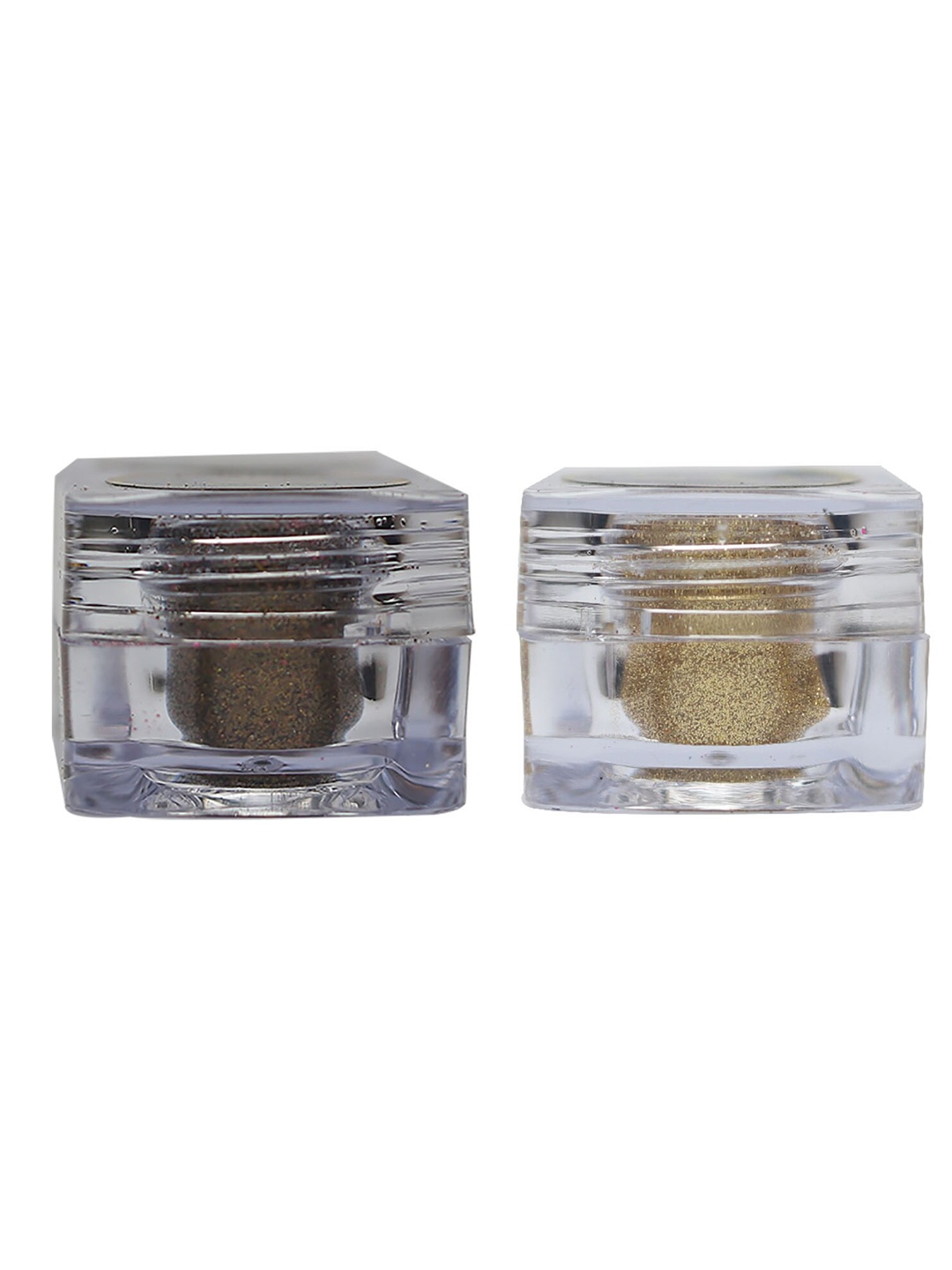 

Veoni BELLE Holographic HD 2-Pcs Glitter Eyeshadow - 5g Each - Antique Gold & Pure Gold