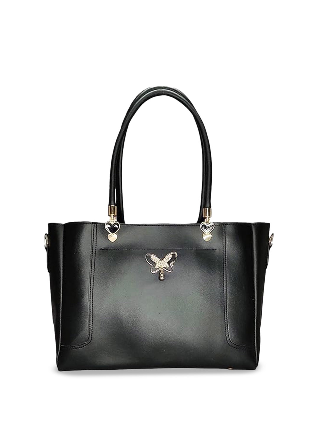 

The Mini NEEDLE Structured Shoulder Bag, Black