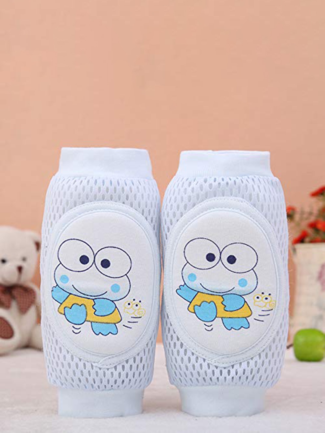 

SYGA Infants Printed Stretchable Padded Knee Safety Protector Pads, Blue