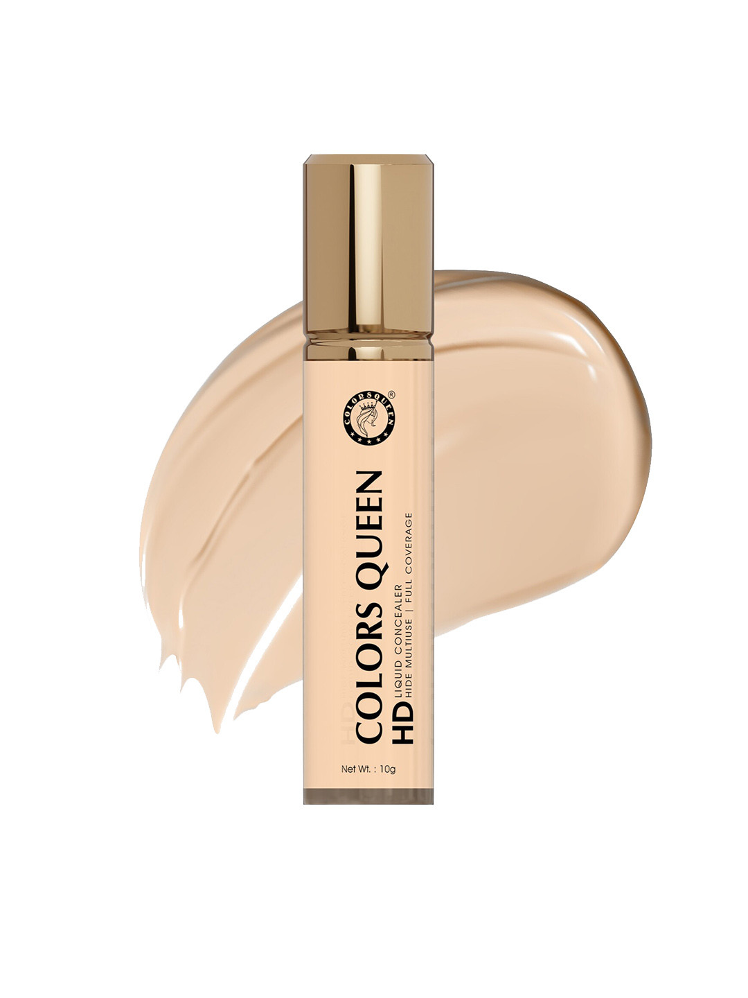 

Colors Queen Full Coverage HD Liquid Concealer 10g - Shade 03, Beige