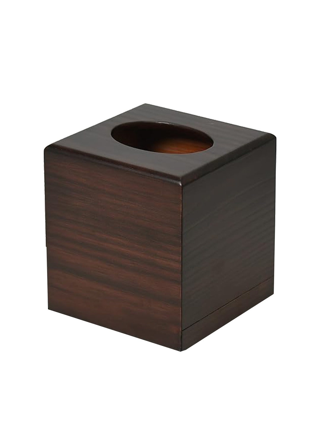 

woodenclave Brown Wooden Tissue Holder