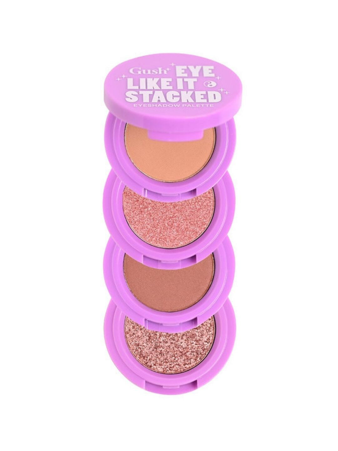 

Gush Beauty Eye Like It Stacked Eyeshadow Palette - 3.6g - Pink Rock