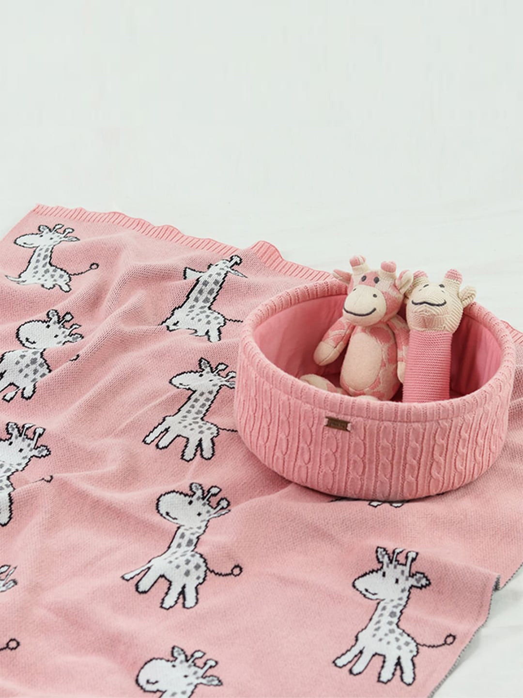 

Pluchi Infants Cotton Baby Apparel Gift Set, Pink