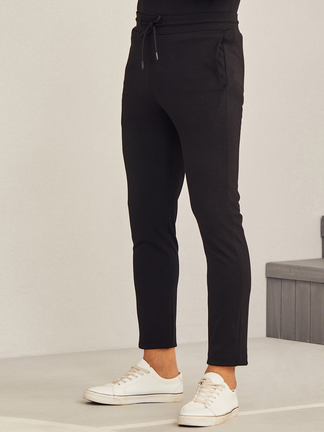 

Red Flame Men Stretchable Track Pants, Grey