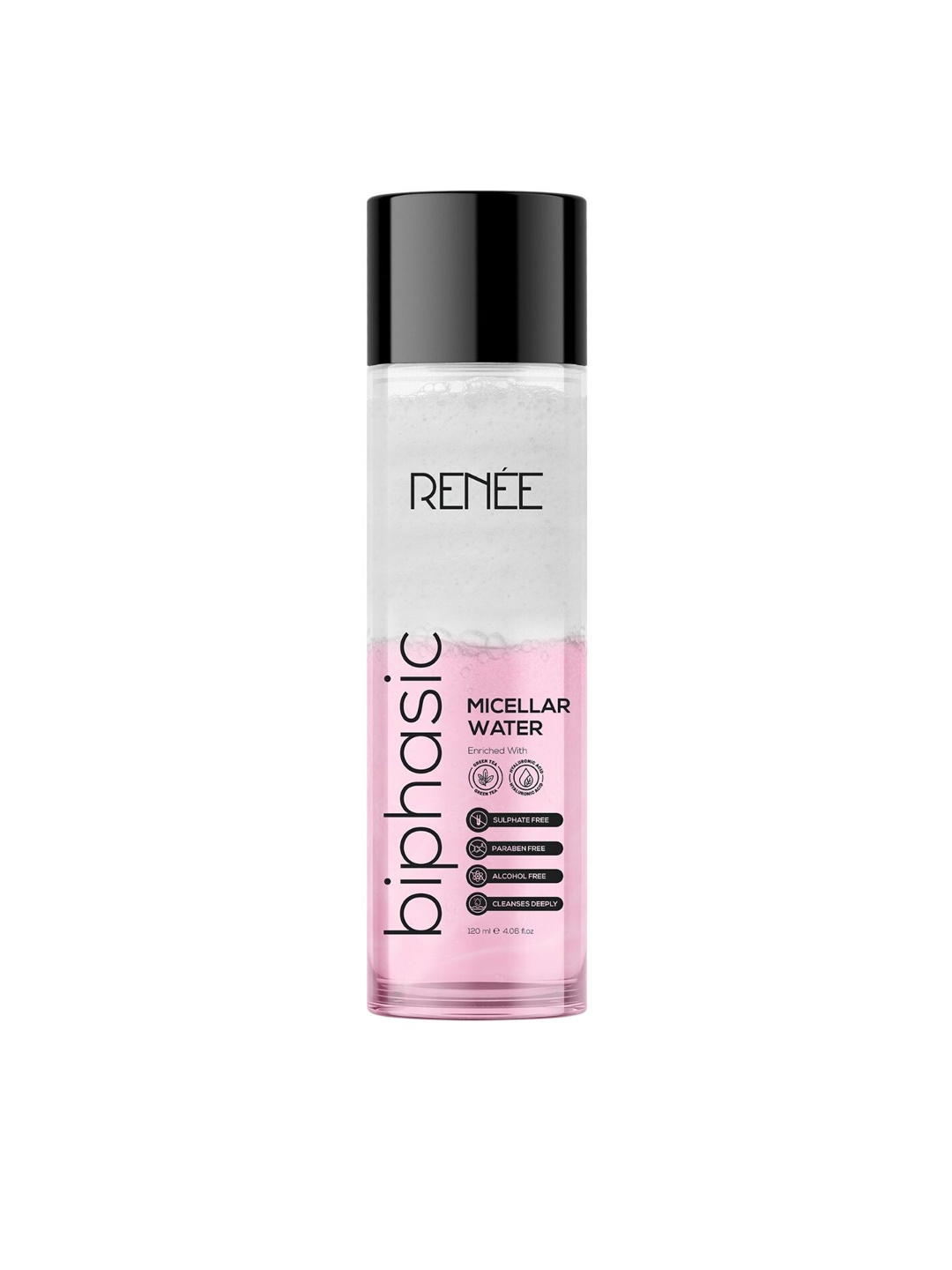 

Renee Biphasic Micellar Water Makeup Removal Liquid - 120ml, Pink
