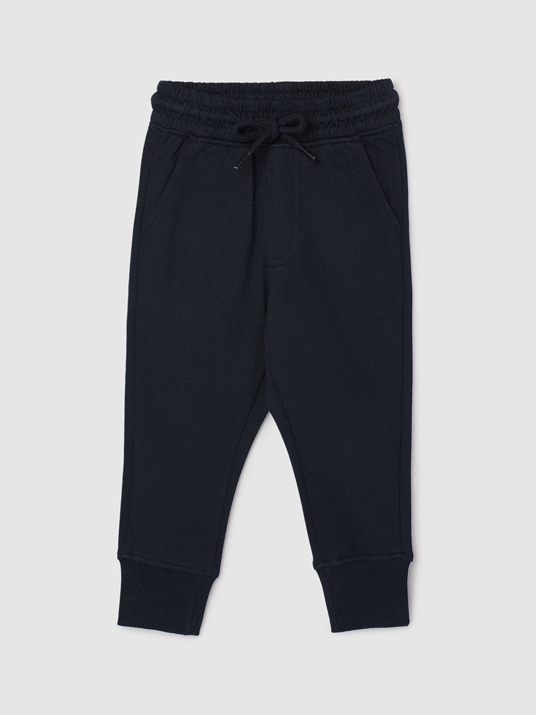 

max Boys Pure-Cotton Joggers, Blue