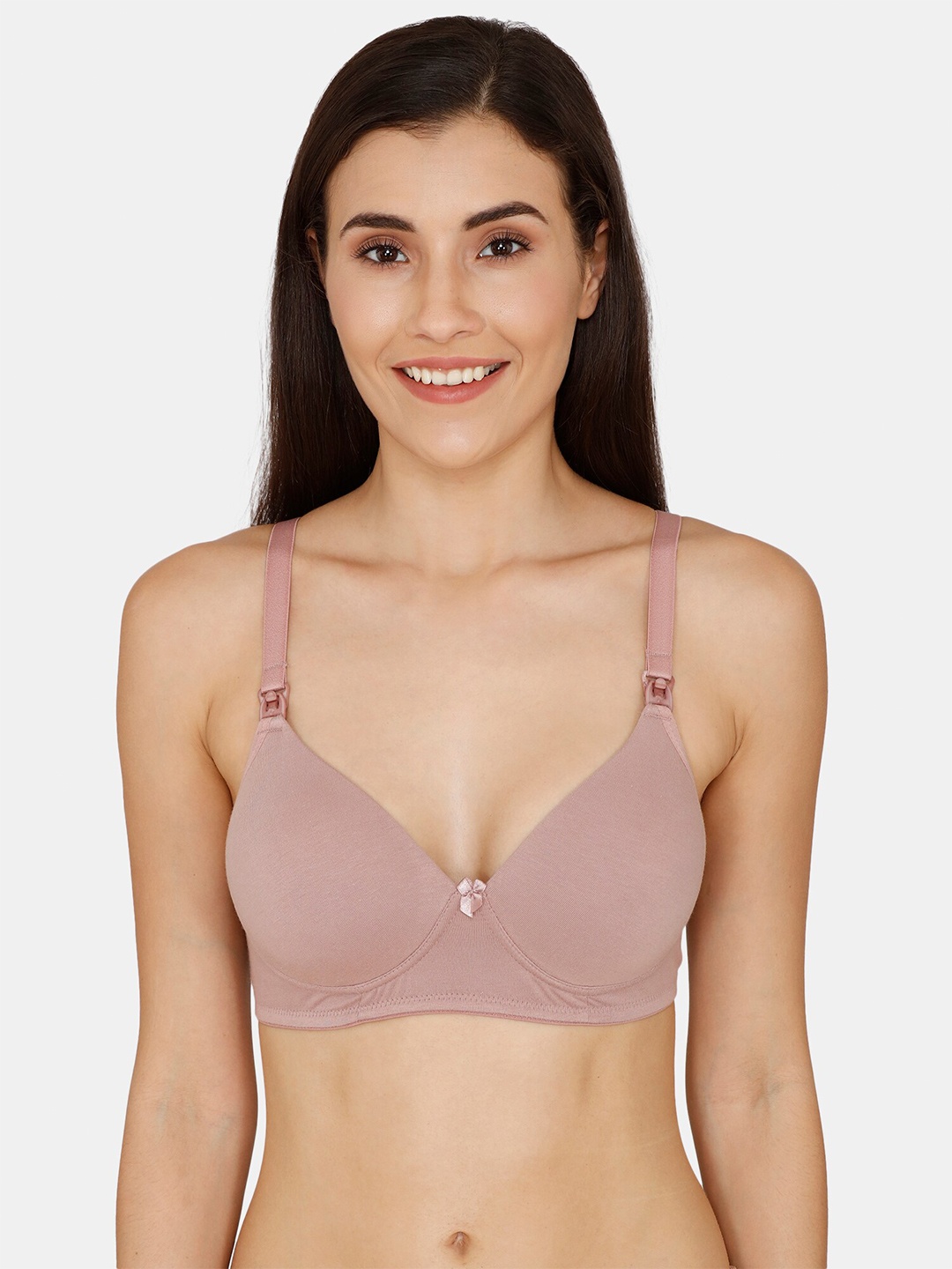 

Nejo Medium Coverage Lightly Padded Maternity Bra, Beige